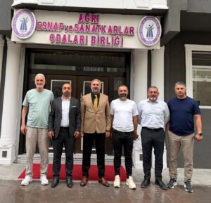 Ağrı Spor Kulübünden Başkanımıza Ziyaret